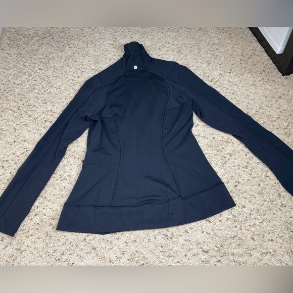 Lululemon Bhakti Yoga Jacket Black Womens Sz 8 - Picture 6 of 13